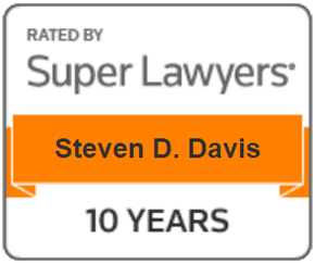 Rated by Super Lawyers | Steven D. Davis | 10 Years