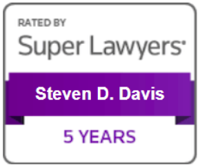 Rated by Super Lawyers | Steven D. Davis | 5 Years