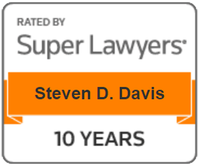 Rated by Super Lawyers | Steven D. Davis | 10 Years